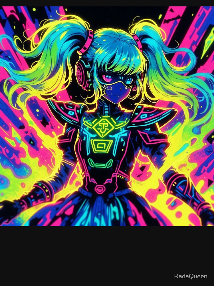 Cyber-Nuclear Fusion: Toxic Overdrive Collection by RadaQueen T-Shirts, Hoodie, Sweatshirt | BlankRebels.com (Image 3)