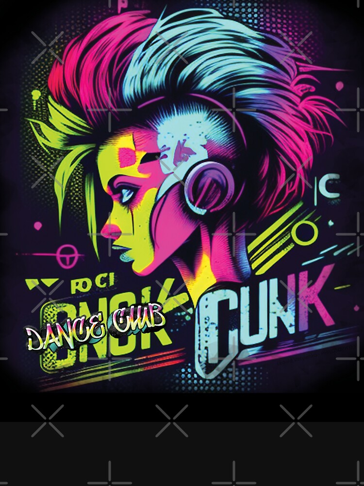 Neon Punk#22 by PhiloSophyEye T-Shirts, Hoodie, Sweatshirt | BlankRebels.com (Image 3)