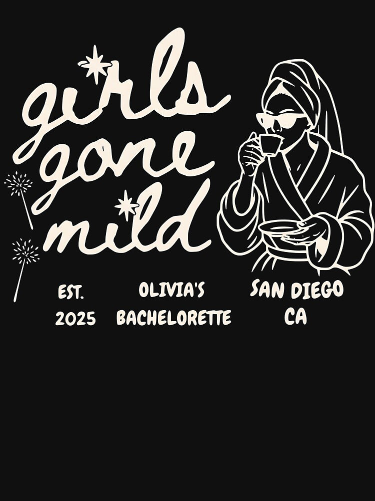 Girls Gone Mild Spa Bachelorette Weekend – Cozy Girls Night Aesthetic by Rhastasnixon T-Shirts, Hoodie, Sweatshirt (Image 3)