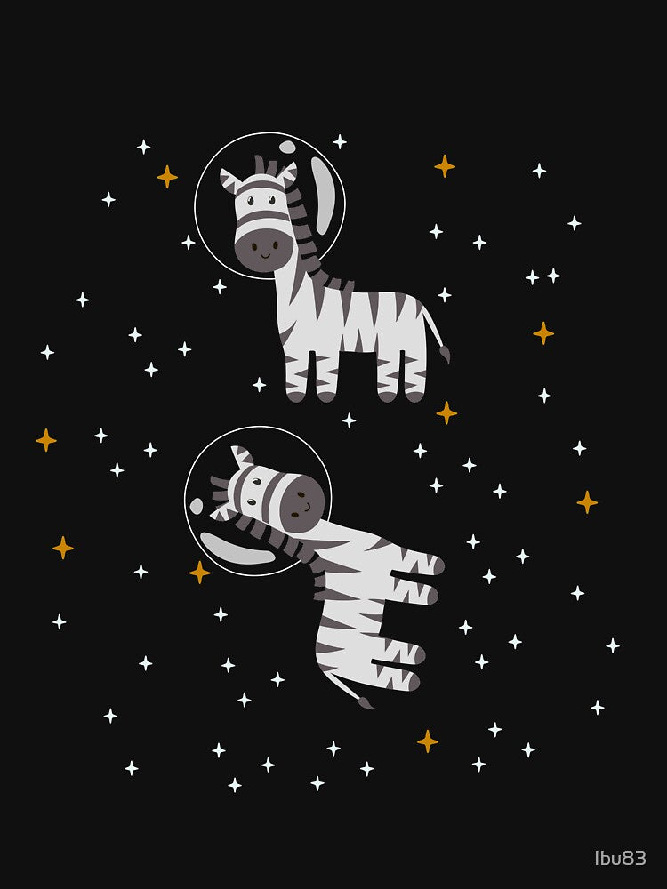 Zebra Astronaut Outer Space by Ibu83 T-Shirts, Hoodie, Sweatshirt | BlankRebels.com (Image 3)