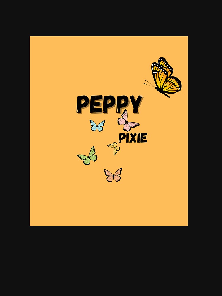 Peppy Pixie Butterfly Aesthetic by DesignsByFavour T-Shirts, Hoodie, Sweatshirt | BlankRebels.com (Image 3)