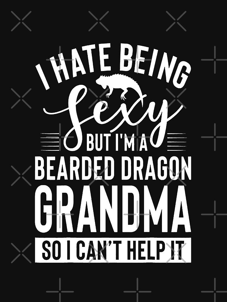 Bearded Dragon Grandma by ZEDSOU ⭐⭐⭐⭐⭐ T-Shirts, Hoodie, Sweatshirt | BlankRebels.com (Image 3)