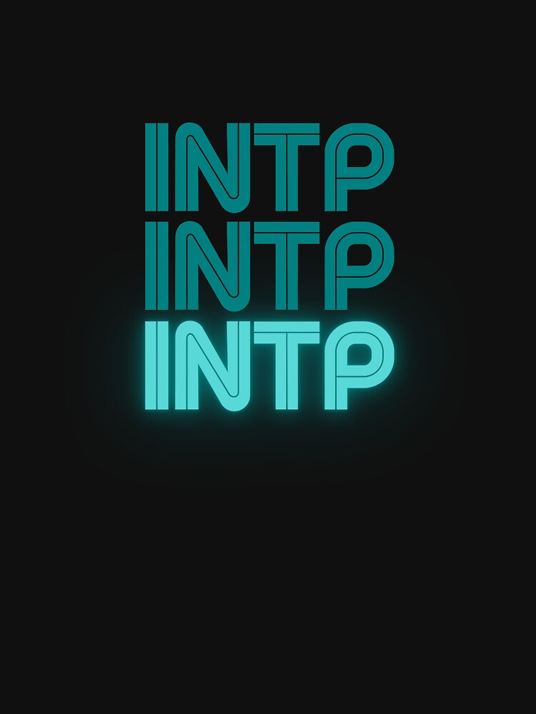 INTP Personality Type Art. MBTI Art. by PartiesPersonal T-Shirts, Hoodie, Sweatshirt | BlankRebels.com (Image 3)
