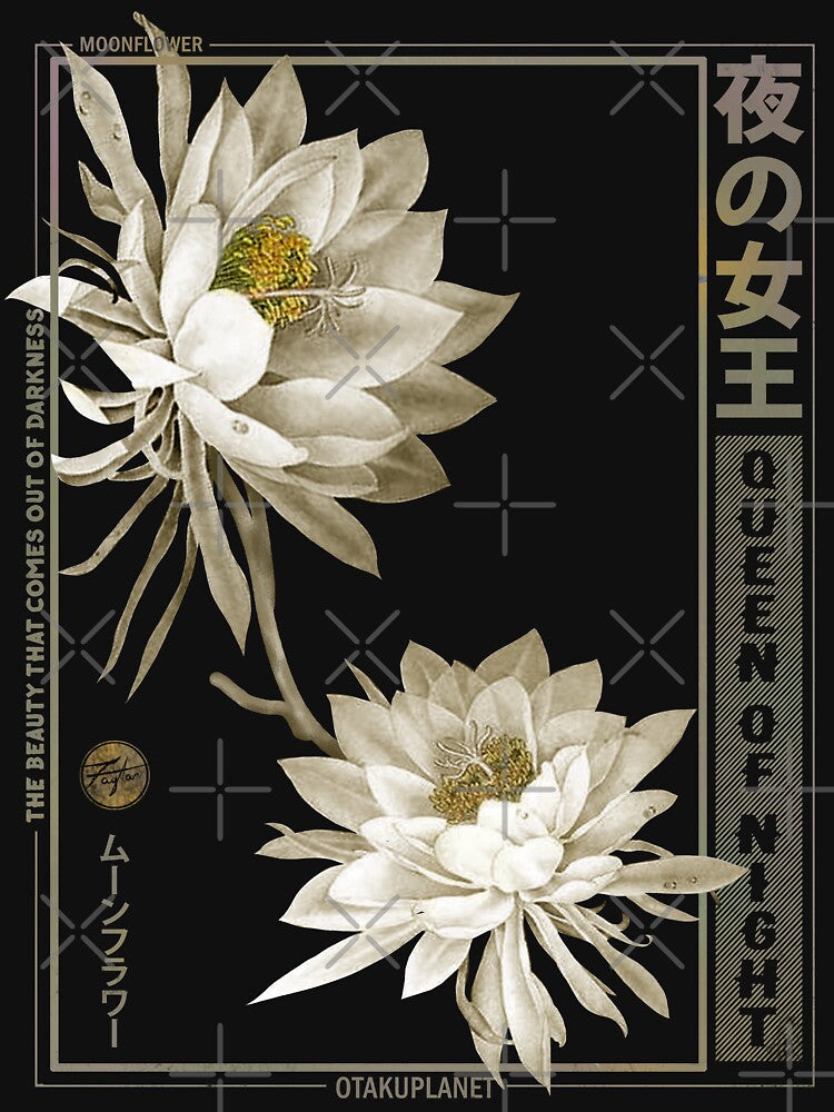 japanese anime moon flower aesthetic by Otakuniverse T-Shirts, Hoodie, Sweatshirt | BlankRebels.com (Image 3)