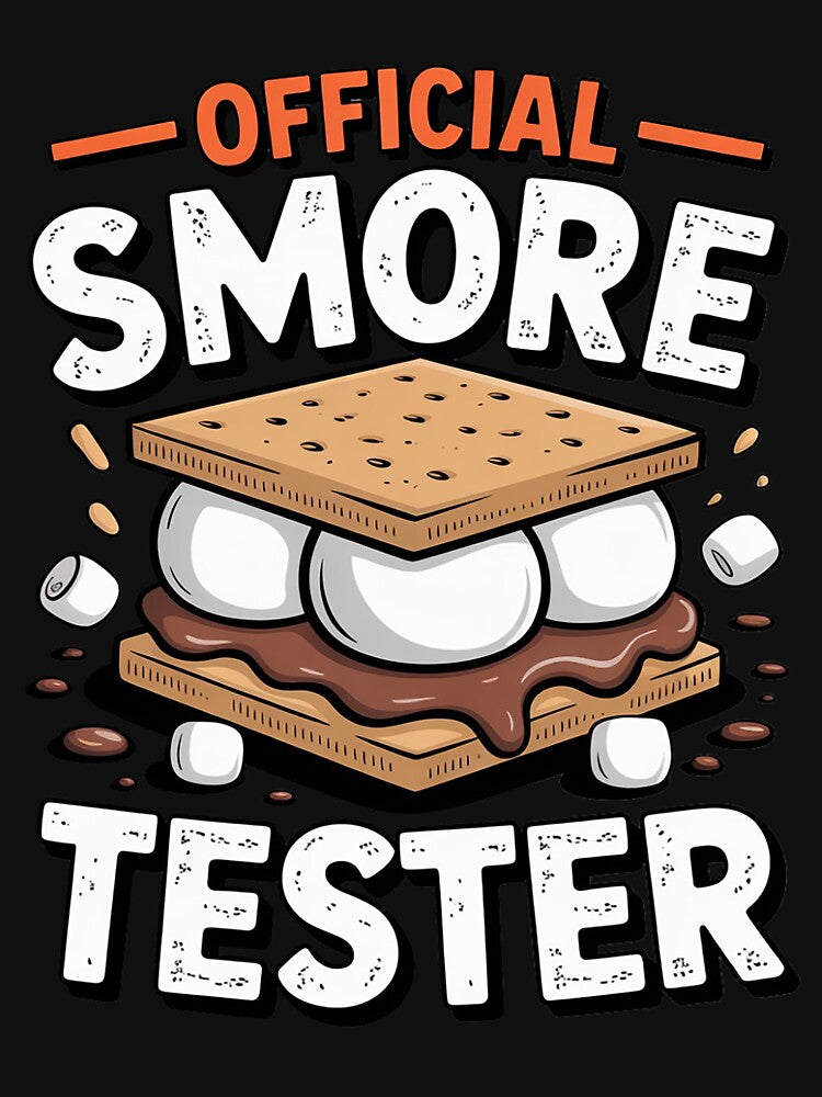 Camping Crew Official Smore Tester Marshmallows S'mores 2025 by banbopbii T-Shirts, Hoodie, Sweatshirt (Image 3)