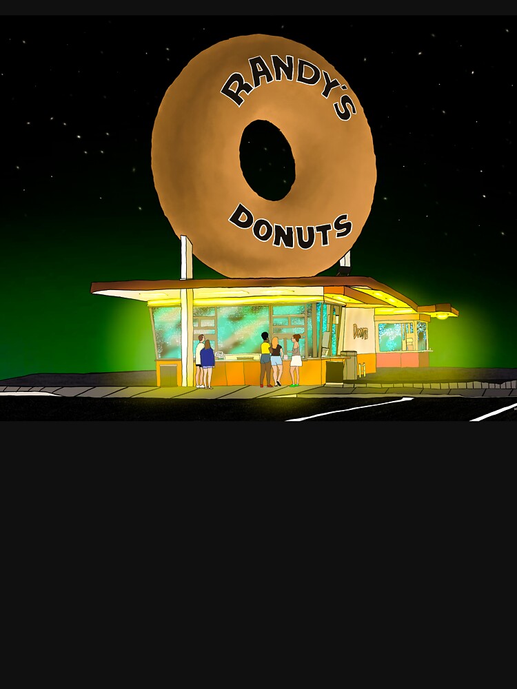 Randy's Donuts in Hollywood CA by Brett Rosenberg T-Shirts, Hoodie, Sweatshirt | BlankRebels.com (Image 3)
