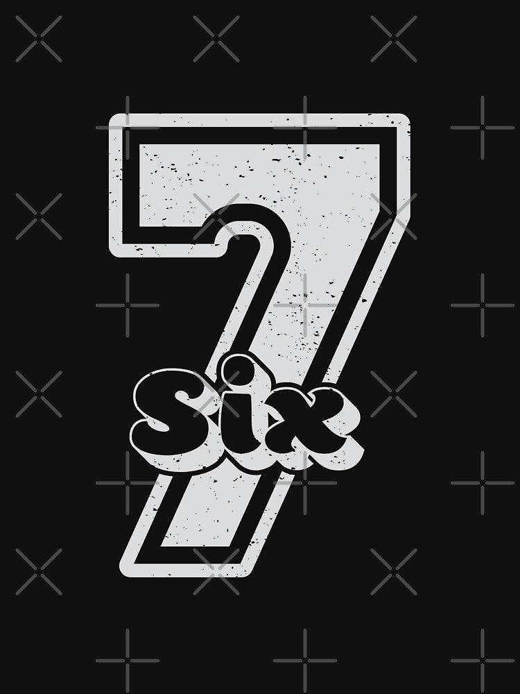 Six Seven Shirt | Trendy Minimalist Typography Design | Aesthetic Graphic Tee for Gen Z & Streetwear Lovers by... (Image 3)