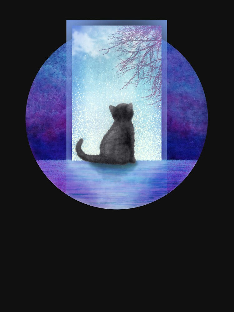 Kitten Dreams - Aesthetic Cat Design by -DearTreehouse- T-Shirts, Hoodie, Sweatshirt | BlankRebels.com (Image 3)