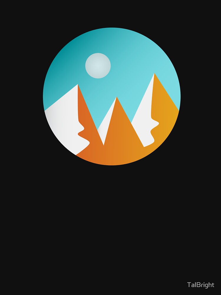 Snowy Mountain Tops by TalBright T-Shirts, Hoodie, Sweatshirt | BlankRebels.com (Image 3)