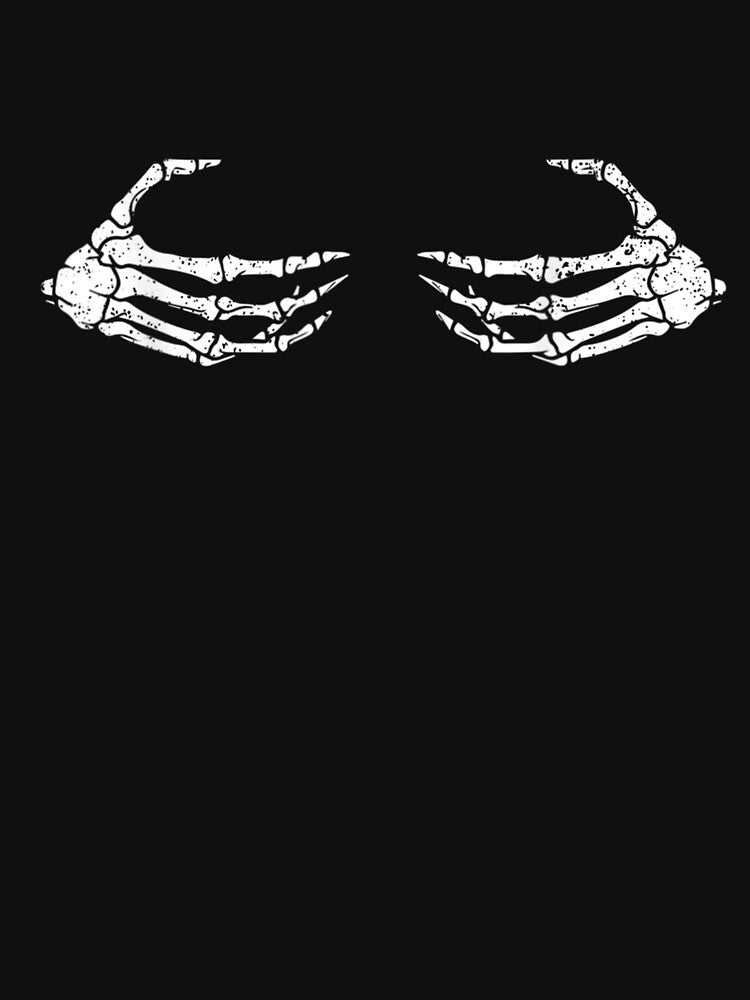 Halloween Boob Skeleton Hand by Jonahjimenez T-Shirts, Hoodie, Sweatshirt | BlankRebels.com (Image 3)