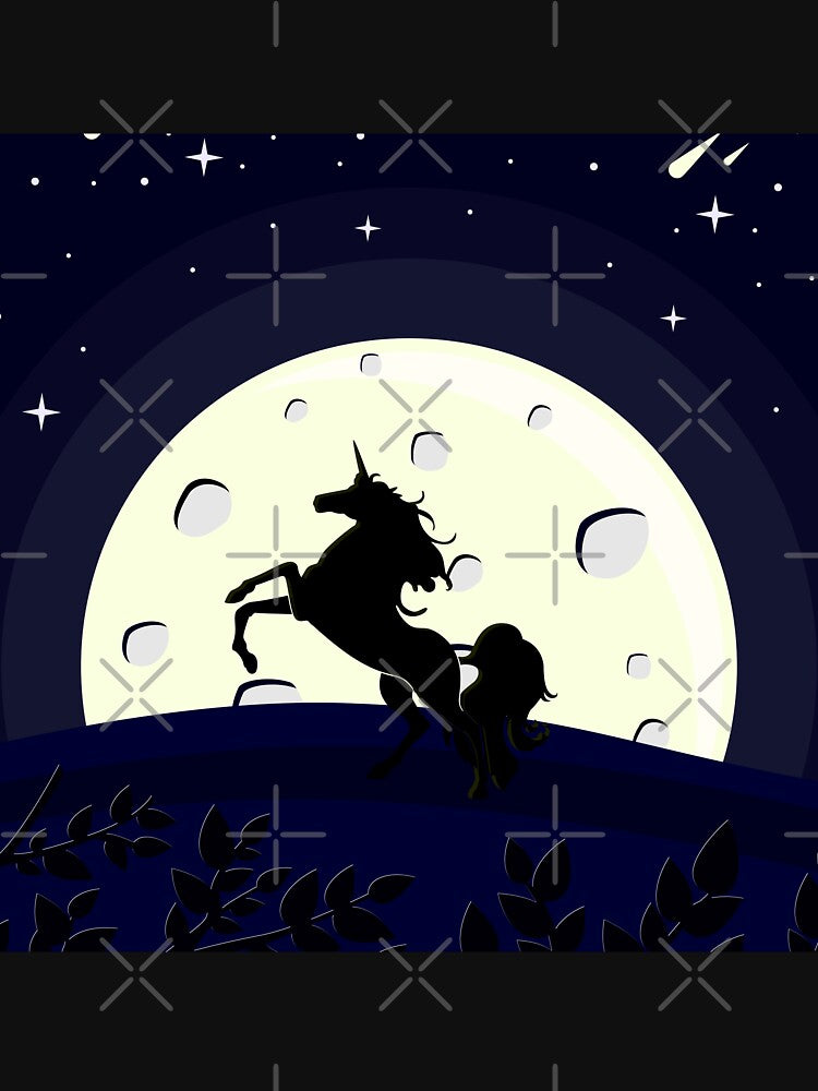 Unicorn of the moonlight by Kam-designs T-Shirts, Hoodie, Sweatshirt | BlankRebels.com (Image 3)