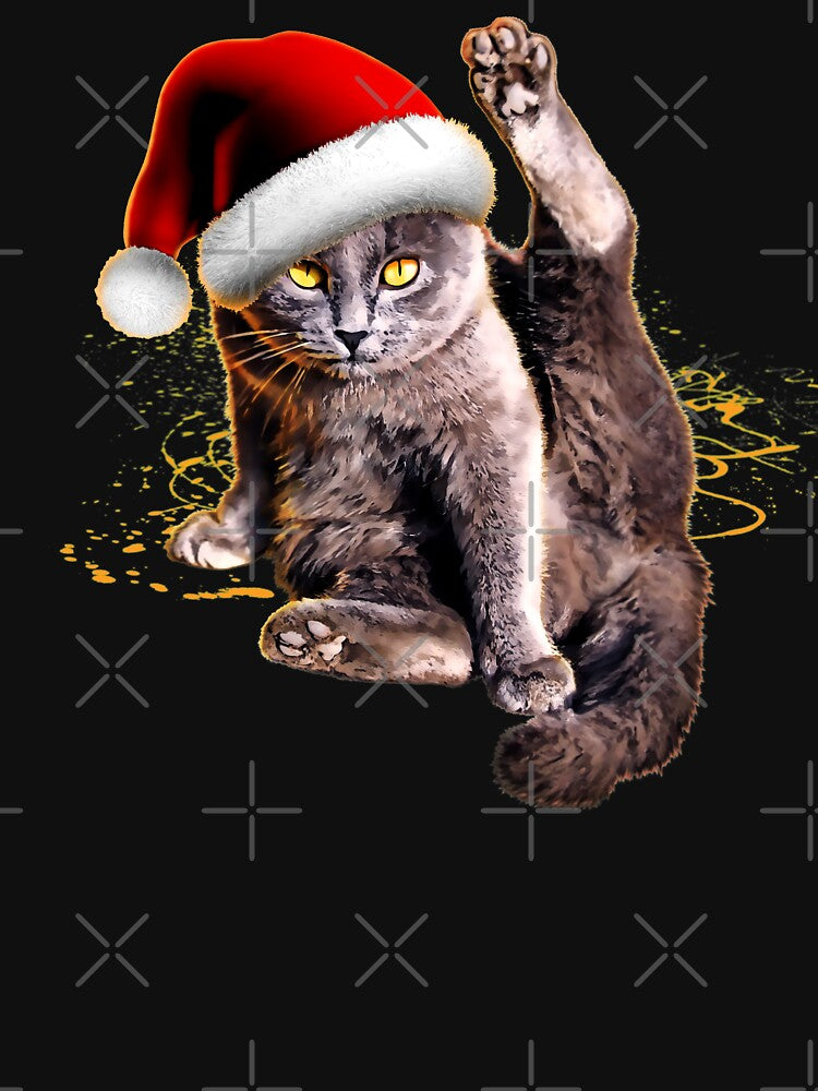 Funny Christmas Cat by GreenSplash T-Shirts, Hoodie, Sweatshirt | BlankRebels.com (Image 3)