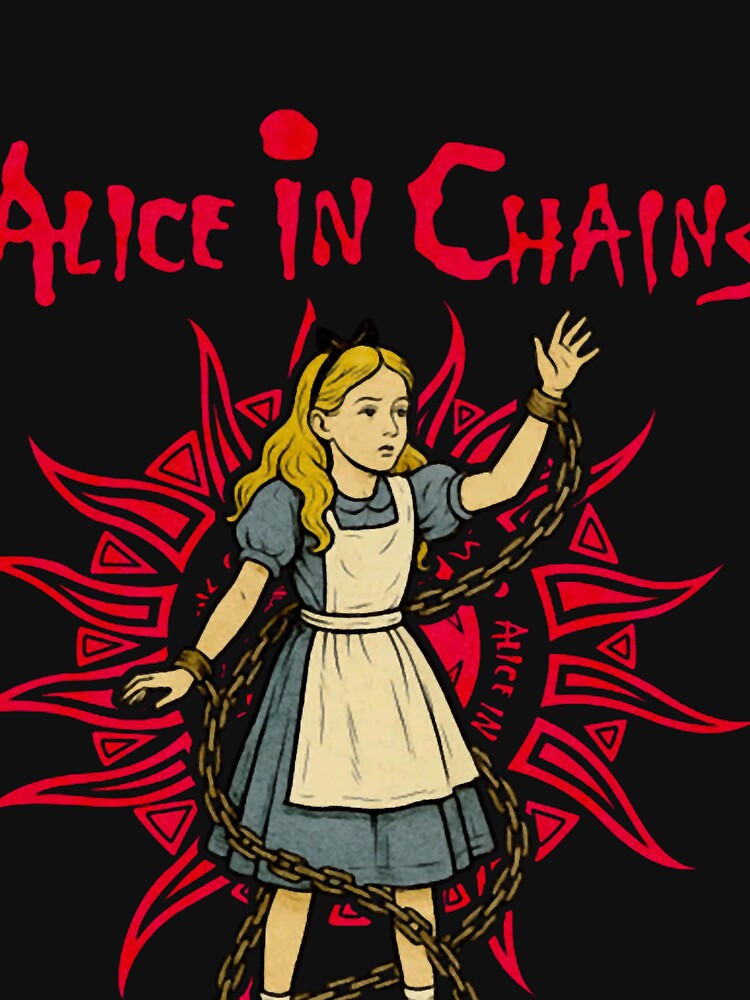 Alice In Chains Essential T-Shirt by vivanzto8lori Hoodie, Sweatshirt | BlankRebels.com (Image 3)
