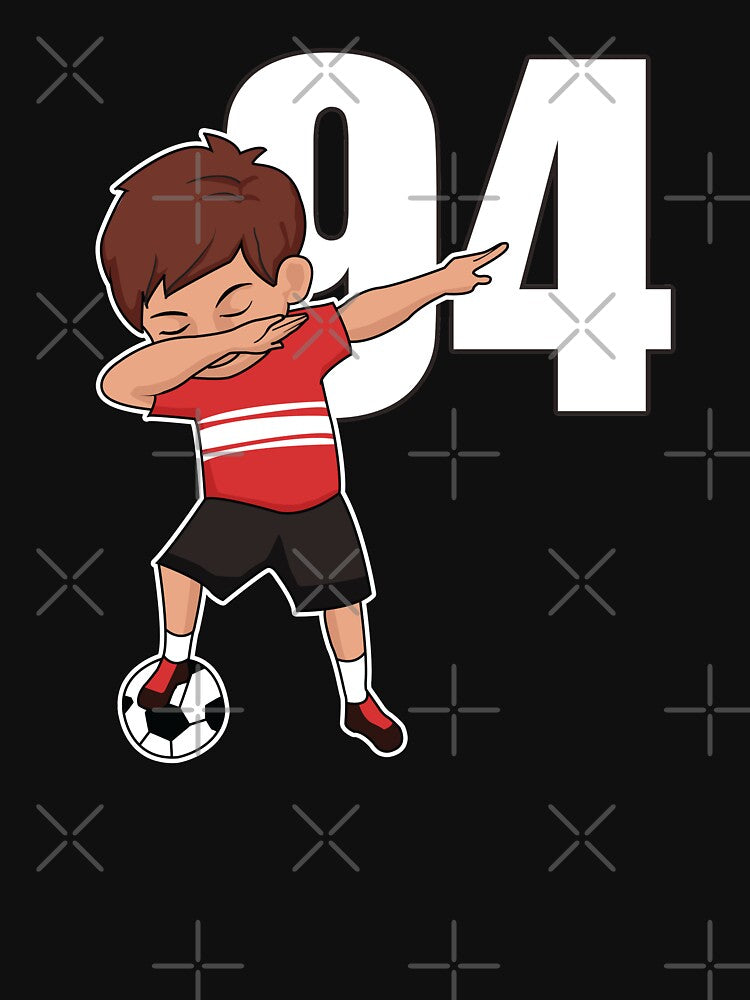Awesome Soccer Player Number 94 Soccer Athlete Athletic Sports Team by VollLaser