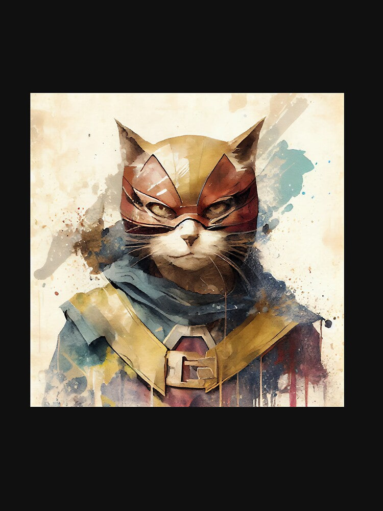 Manx Cat Superhero 2 by EmilyDayDreams