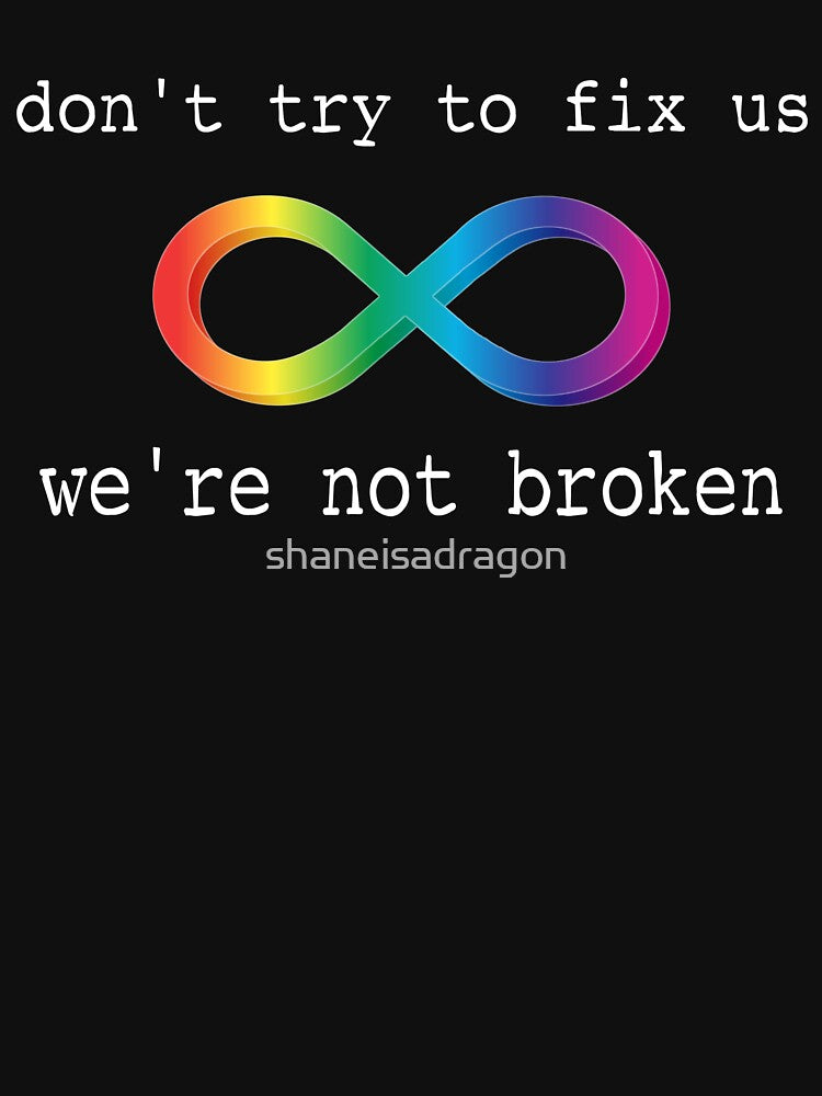 We're Not Broken by shaneisadragon T-Shirts, Hoodie, Sweatshirt | BlankRebels.com (Image 2)