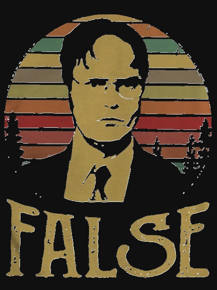 Office TV Series Dwight Schrute False Vintage by Victoryiatt