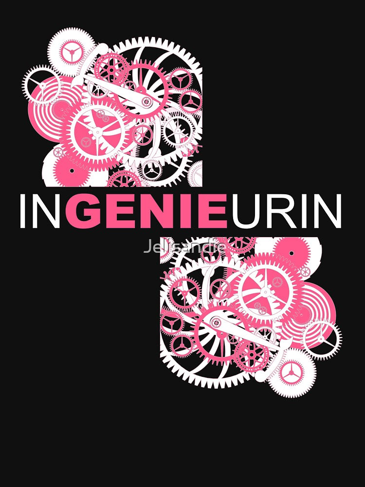 but clearly women are engineers and geniuses! A cool gift for an engineer by Jelisandie T-Shirts, Hoodie,... (Image 3)