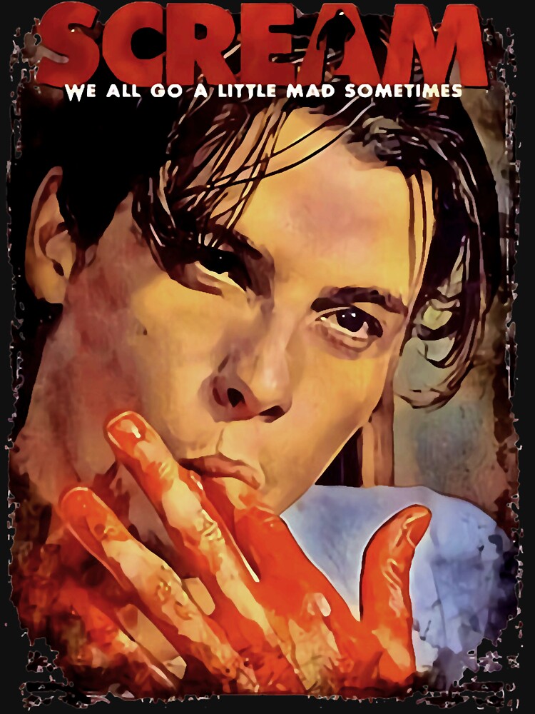 Scream Movie b-illy Loomis Skeet Ulrich by otiliarhim T-Shirts, Hoodie, Sweatshirt | BlankRebels.com (Image 3)