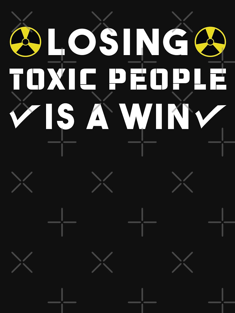 Losing Toxic People Is A Win, Motivational Quotes by Graphicista T-Shirts, Hoodie, Sweatshirt | BlankRebels.com (Image 3)
