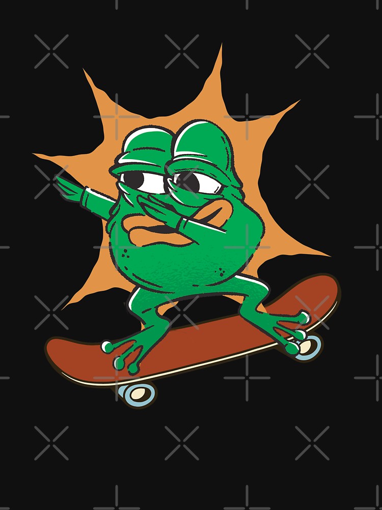 Frog on Skateboard by Coder-T T-Shirts, Hoodie, Sweatshirt | BlankRebels.com (Image 3)
