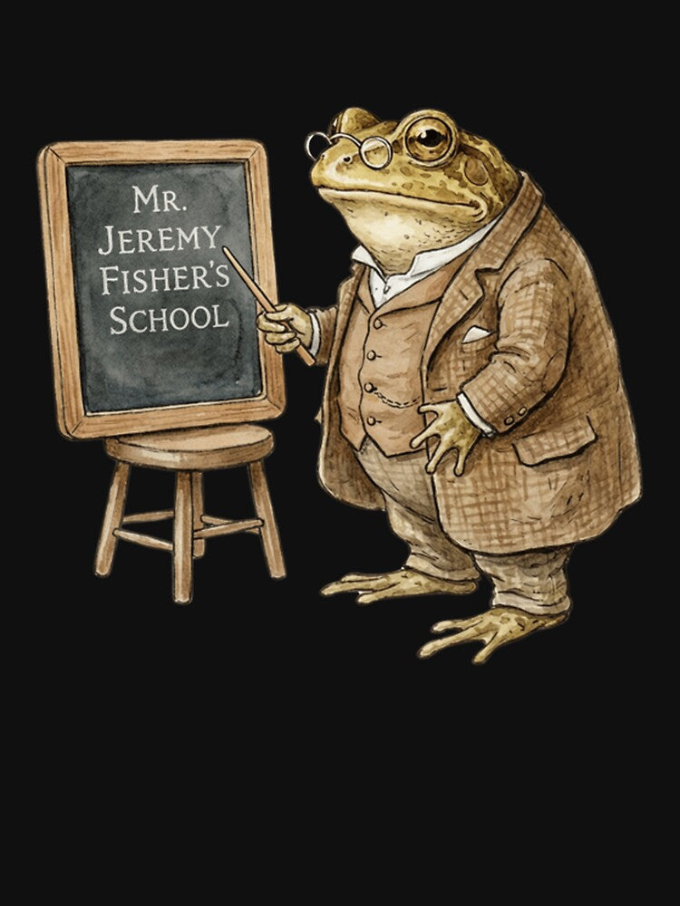 Professor Toad Vintage Dark Academia by ForestLibrary T-Shirts, Hoodie, Sweatshirt | BlankRebels.com (Image 3)
