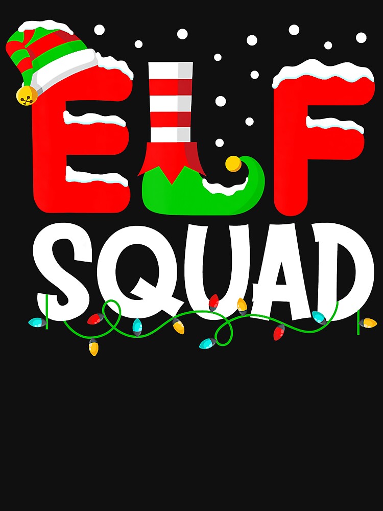 Elf Squad Christmas Matching Family Toddler by AaronWeedo T-Shirts, Hoodie, Sweatshirt | BlankRebels.com (Image 3)