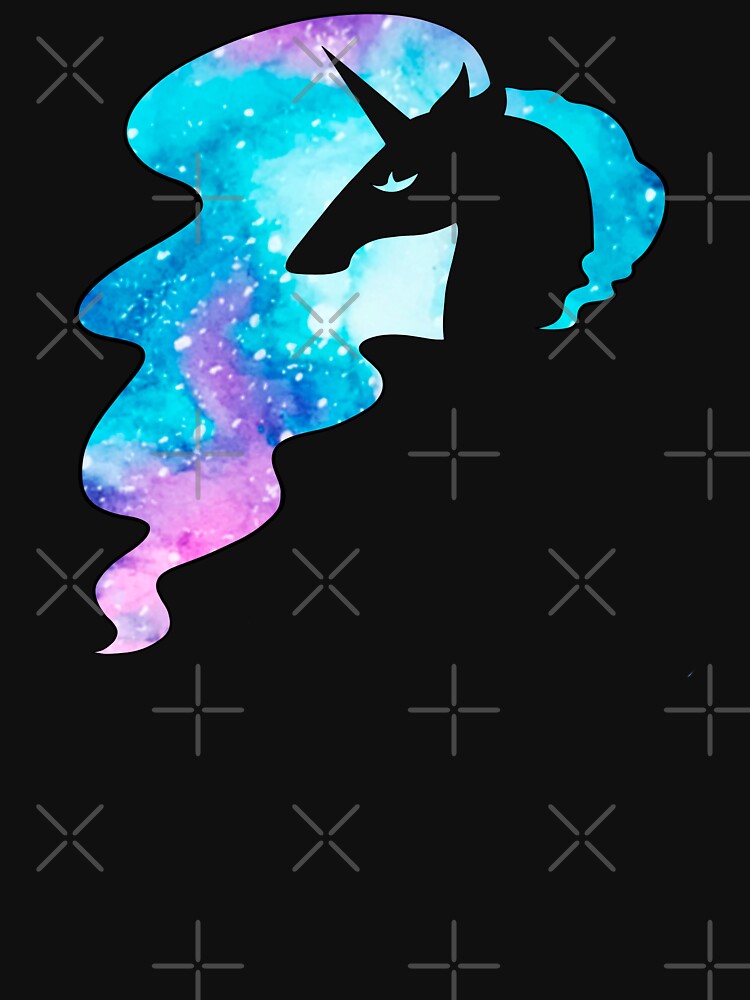Elegant Galaxy Unicorn by Lady-Lilac T-Shirts, Hoodie, Sweatshirt | BlankRebels.com (Image 3)