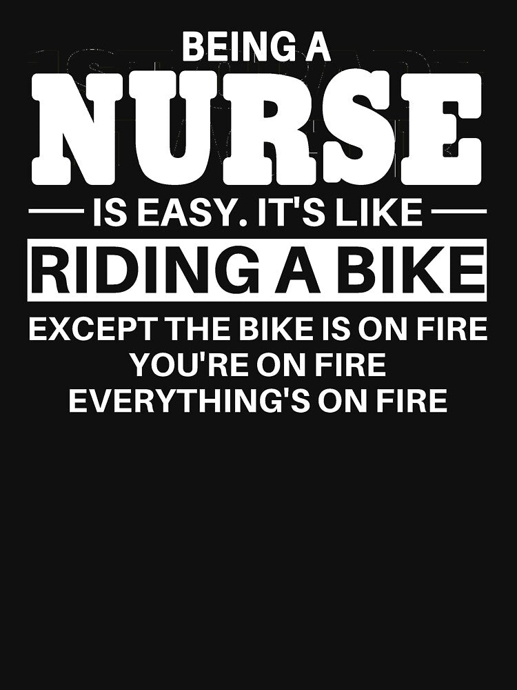 Nurse Riding A Bike by clickmostro T-Shirts, Hoodie, Sweatshirt | BlankRebels.com (Image 3)