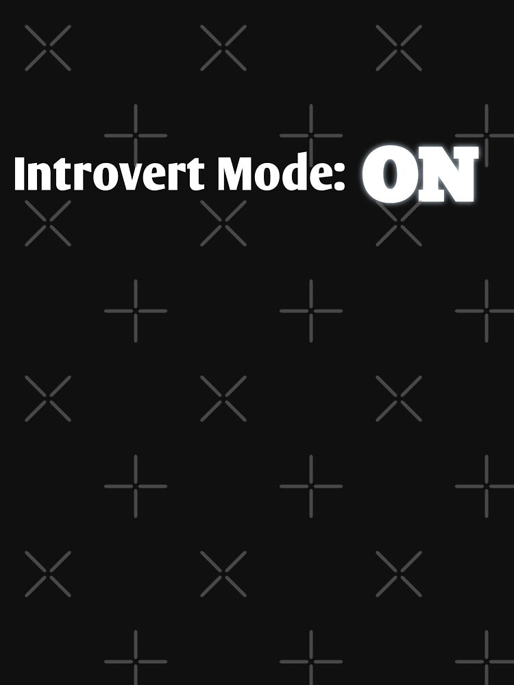 Introvert Mode: ON by aliceworks T-Shirts, Hoodie, Sweatshirt | BlankRebels.com (Image 3)