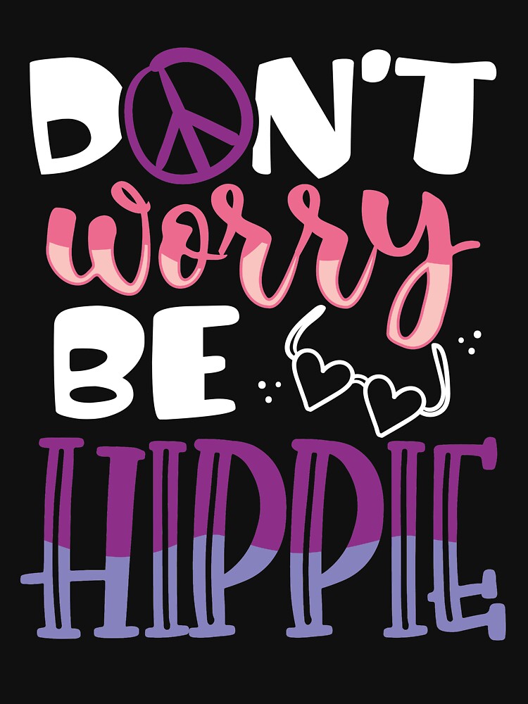 Design Happy Hippie  Motivation Gif by omgsavariya T-Shirts, Hoodie, Sweatshirt | BlankRebels.com (Image 3)