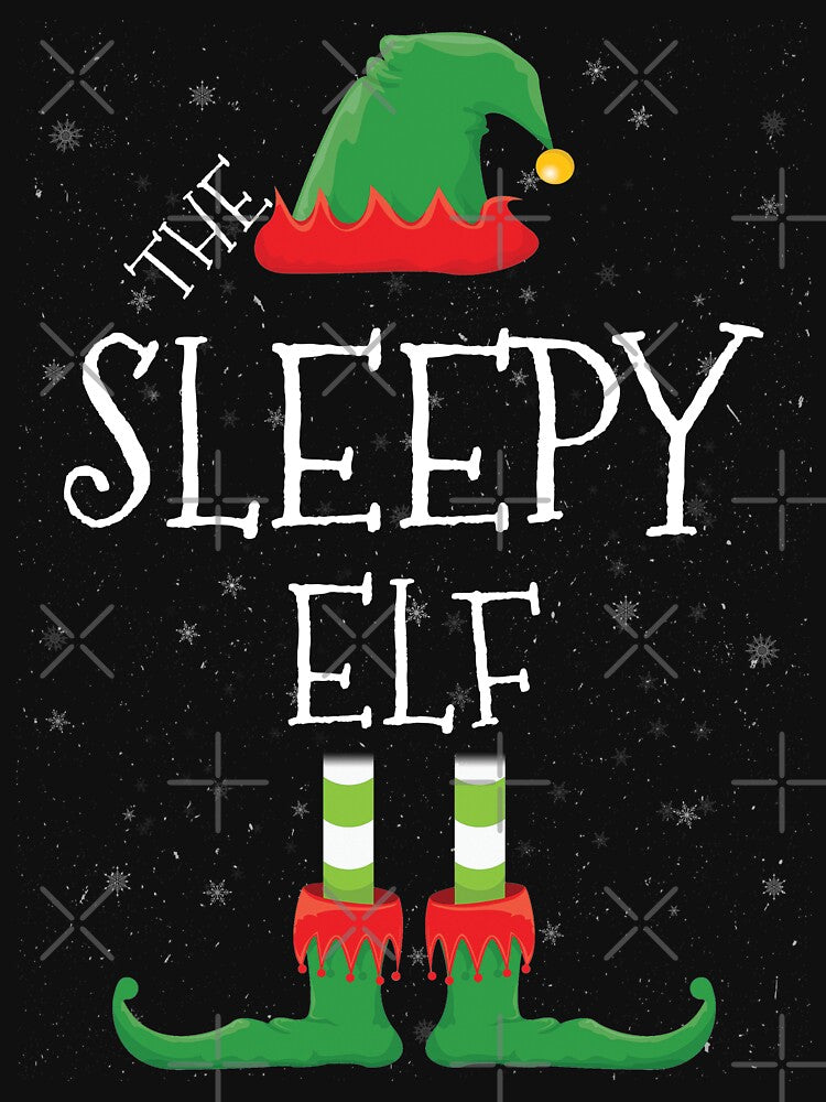 Sleepy Elf Family Matching Christmas Group Funny Gift by DavisHasari T-Shirts, Hoodie, Sweatshirt | BlankRebels.com (Image 3)