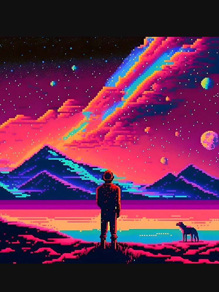 Stunning 8-bit Pixel Art by ArtAT T-Shirts, Hoodie, Sweatshirt | BlankRebels.com (Image 3)