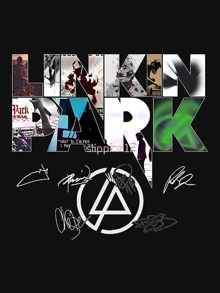 linkinpark Band signature by slippinx12 T-Shirts, Hoodie, Sweatshirt | BlankRebels.com (Image 3)