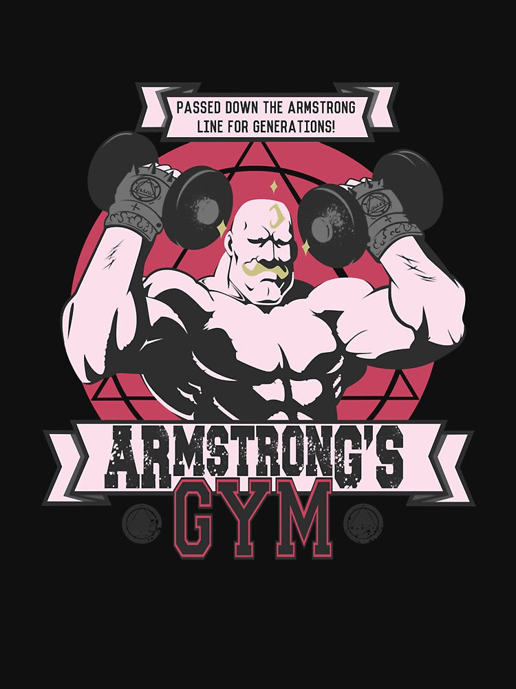Strong Arm Gym, Armstrong's GYM by JonathanMWards T-Shirts, Hoodie, Sweatshirt | BlankRebels.com (Image 3)