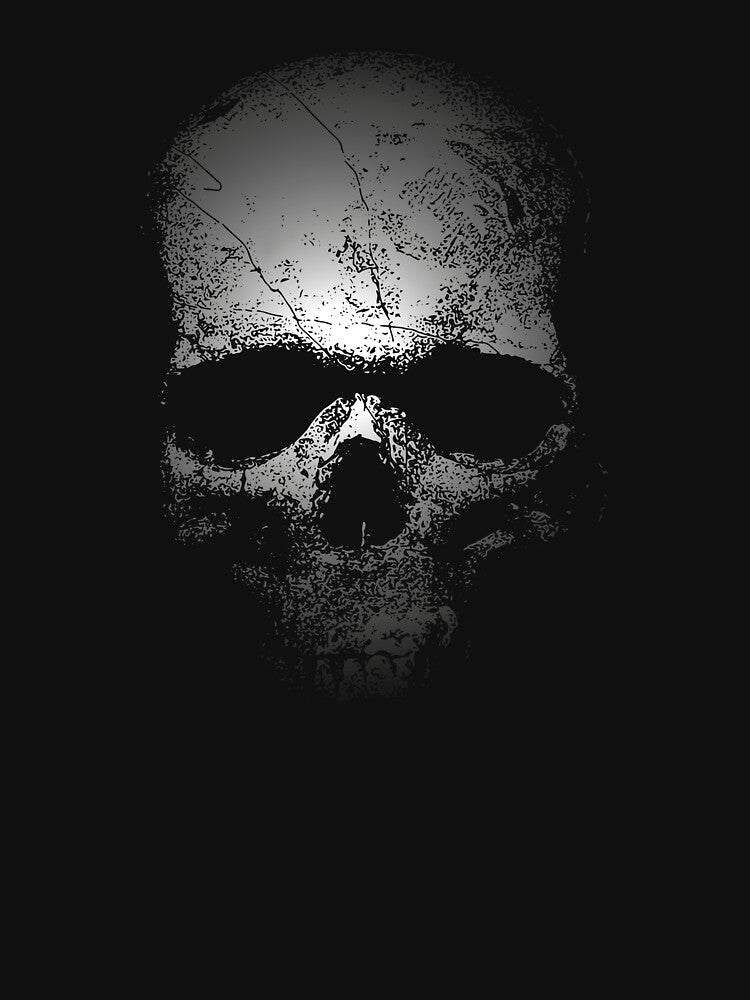 Grunge Skull Art - Distressed Vintage Textured Gothic Skeleton Street Style. by JoseFrancese T-Shirts, Hoodie,... (Image 3)