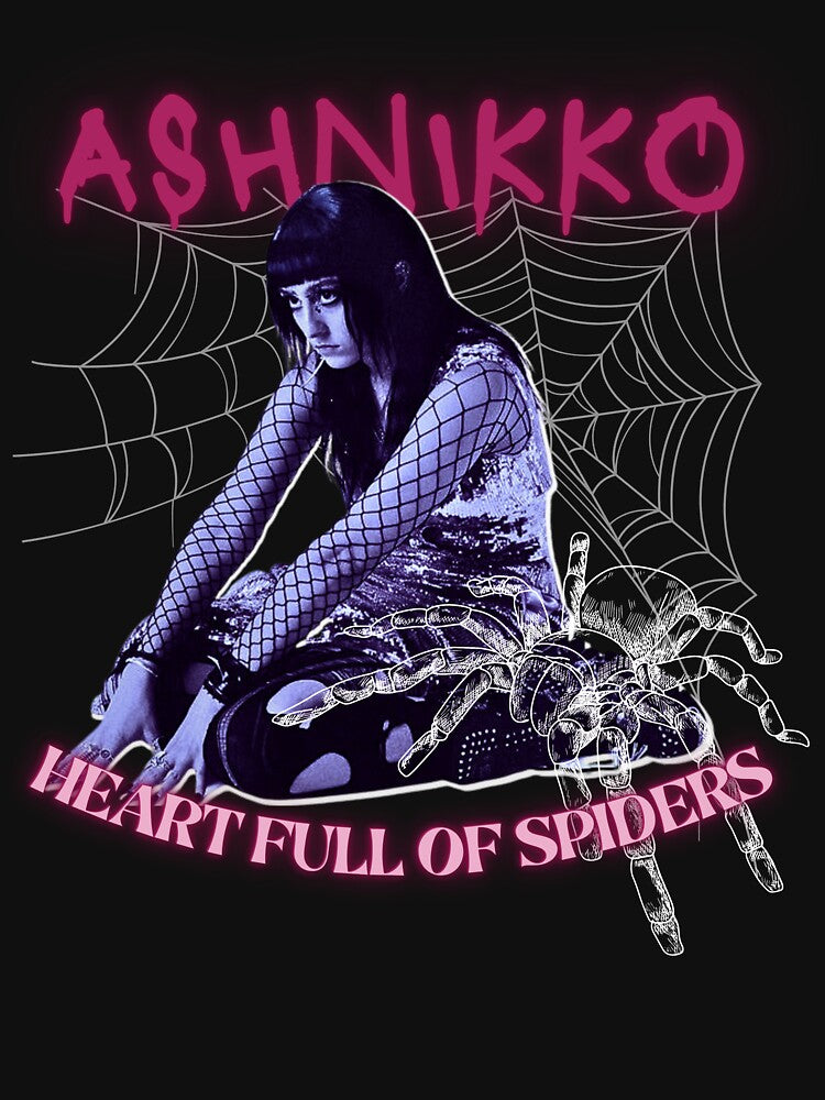 Ashnikko Weedkiller Heart Full of Spiders by Blue Blue Windows T-Shirts, Hoodie, Sweatshirt | BlankRebels.com (Image 3)
