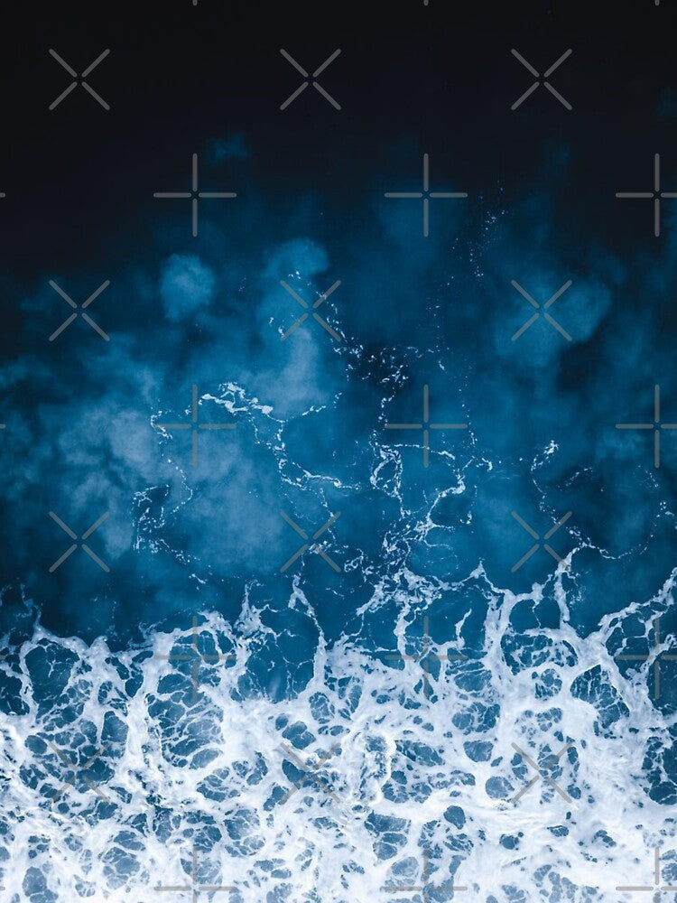 BEAUTIFUL BLUE OCEAN WAVES - AERIAL VIEW by 8G T-Shirts, Hoodie, Sweatshirt | BlankRebels.com (Image 3)