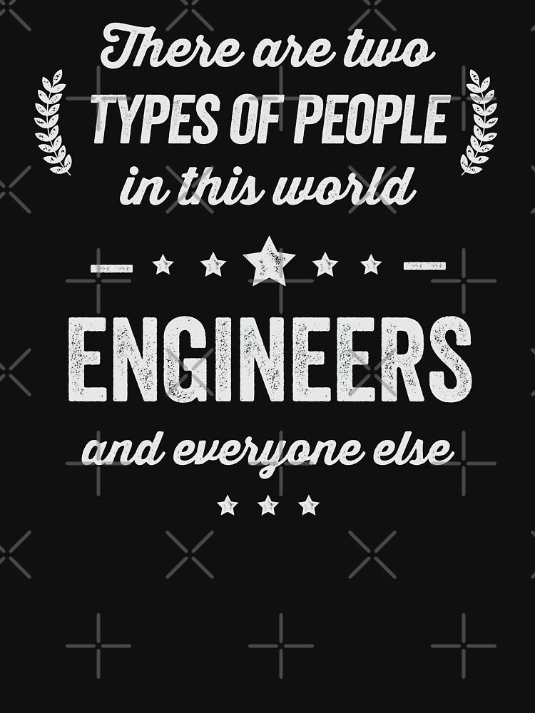 Funny Two Types of People Engineers and Everyone Else by Uppercase Tees Hoodie, Sweatshirt | BlankRebels.com (Image 3)
