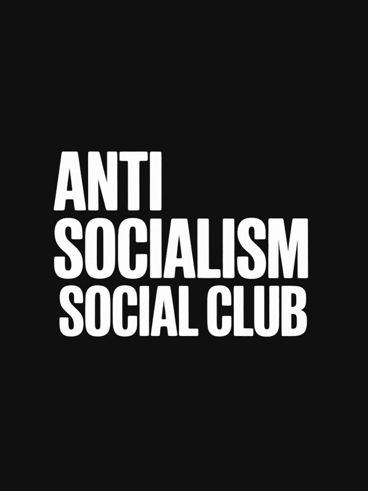 Anti Socialism Social Club Touch of Humor by tkhrbika T-Shirts, Hoodie, Sweatshirt | BlankRebels.com (Image 3)