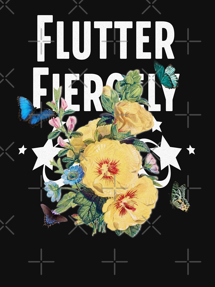 Flutter Fiercely Butterfly Lover by Odetee T-Shirts, Hoodie, Sweatshirt | BlankRebels.com (Image 3)