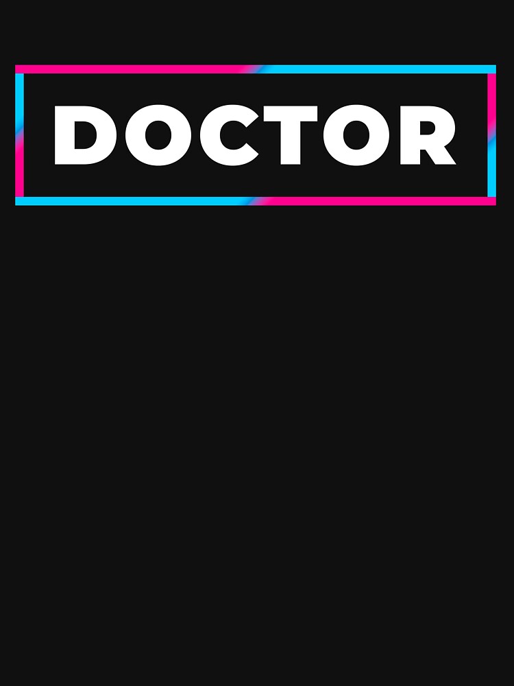 Doctor retro gradient frame by SVPOD T-Shirts, Hoodie, Sweatshirt | BlankRebels.com (Image 3)