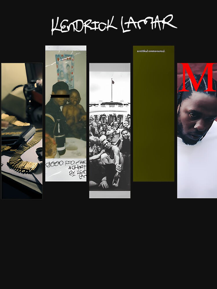 Kendrick Lamar Discography Vintage by ChelsieBechtel T-Shirts, Hoodie, Sweatshirt | BlankRebels.com (Image 3)
