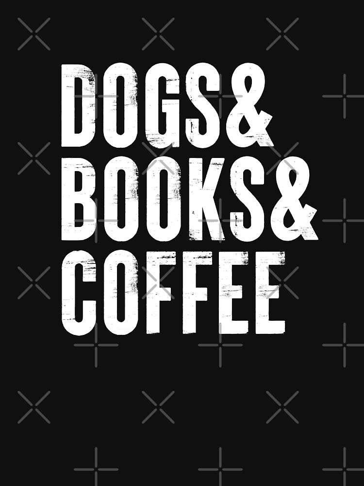 Dogs Books and Coffee #5 by SalahBlt T-Shirts, Hoodie, Sweatshirt | BlankRebels.com (Image 3)