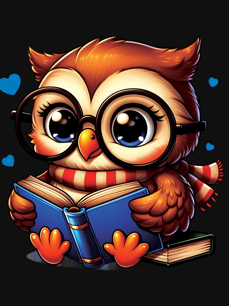 cottagecore aesthetic owl with book cute goblincore by Almasrigroup T-Shirts, Hoodie, Sweatshirt | BlankRebels.com (Image 3)