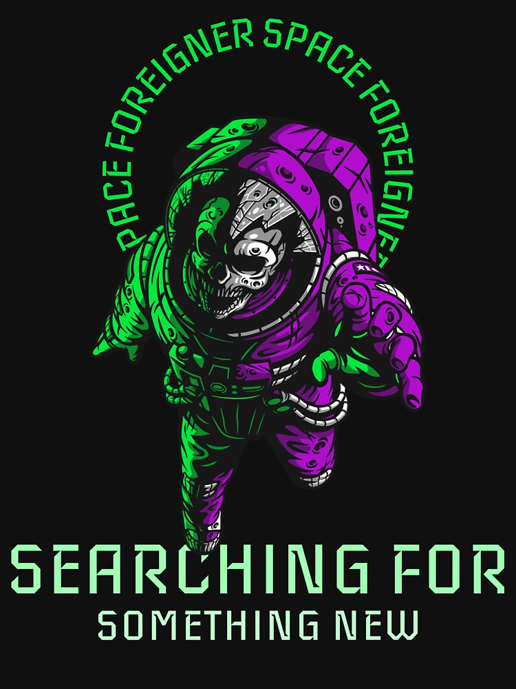THE SPACE FOREIGNER by MJ96-PRO T-Shirts, Hoodie, Sweatshirt | BlankRebels.com (Image 3)