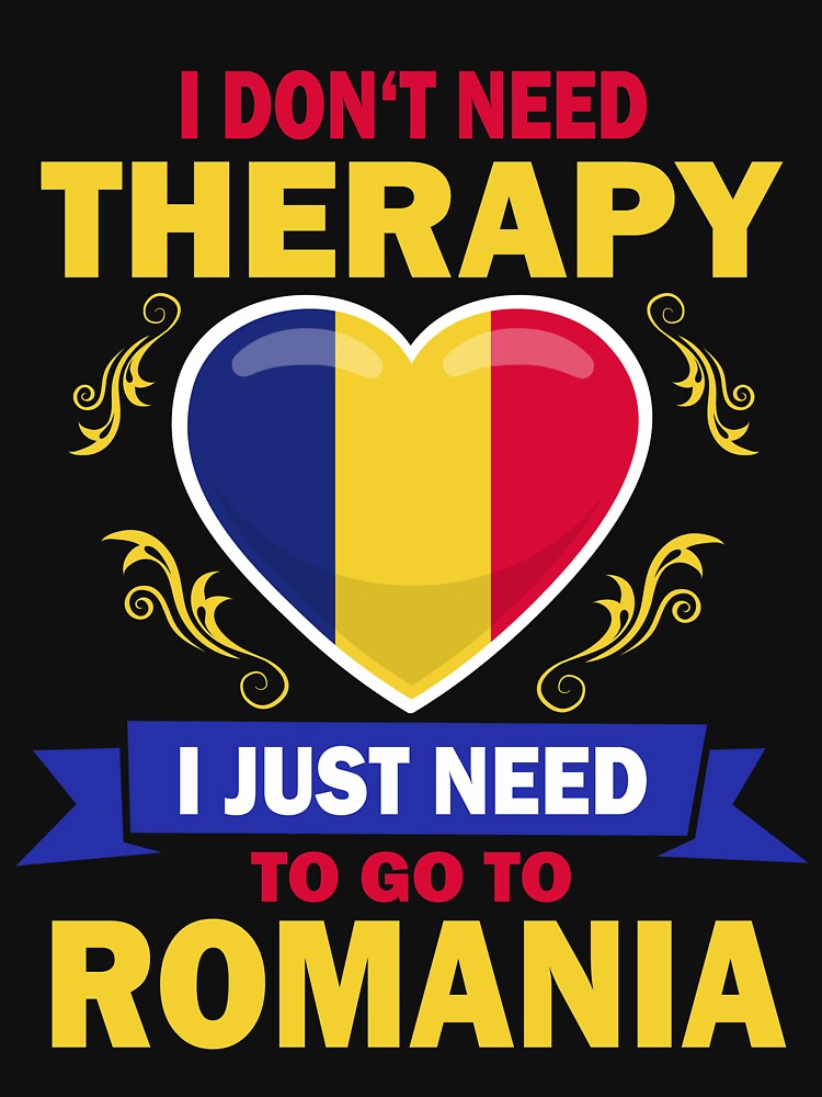 Therapy Romania by shirtystar T-Shirts, Hoodie, Sweatshirt | BlankRebels.com (Image 3)