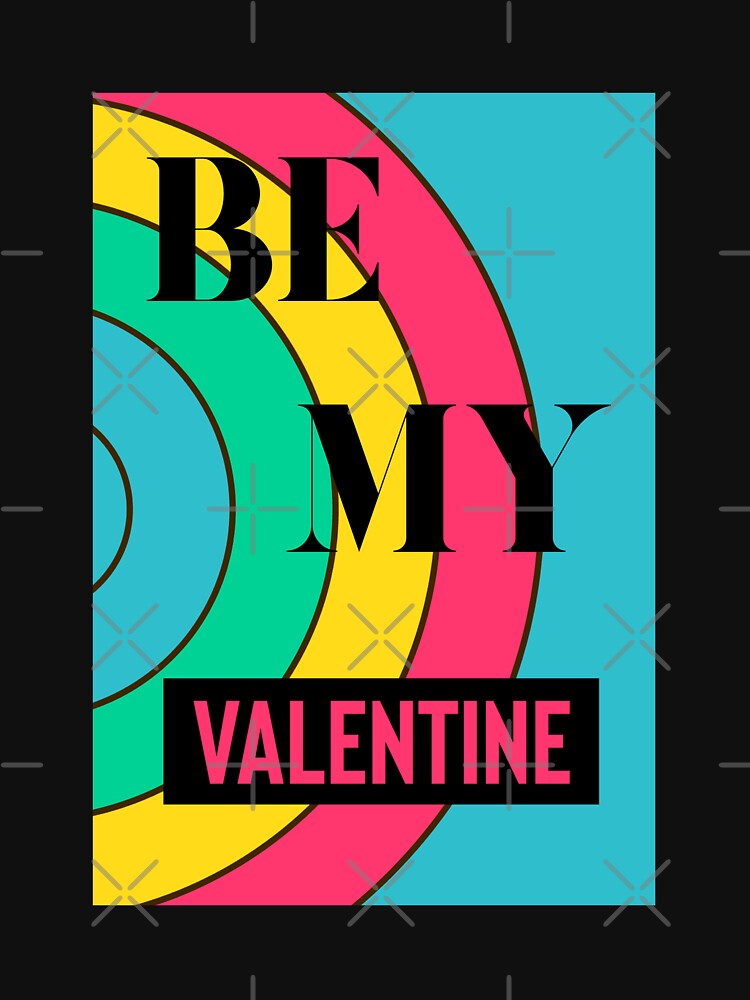 Be My Valentine - Bright Rainbow by madtoyman T-Shirts, Hoodie, Sweatshirt | BlankRebels.com (Image 3)