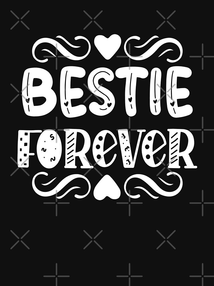 Bestie forever by pnkpopcorn T-Shirts, Hoodie, Sweatshirt | BlankRebels.com (Image 3)