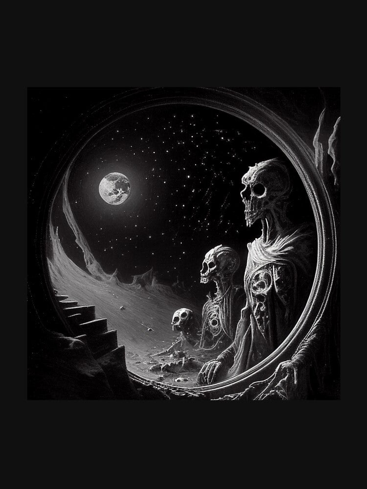 Enter the Void Dark Artwork by Elizabeth P T-Shirts, Hoodie, Sweatshirt | BlankRebels.com (Image 3)